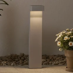 LED tuinpadverlichting Mimik 10 paal 600 grijs 3.000K