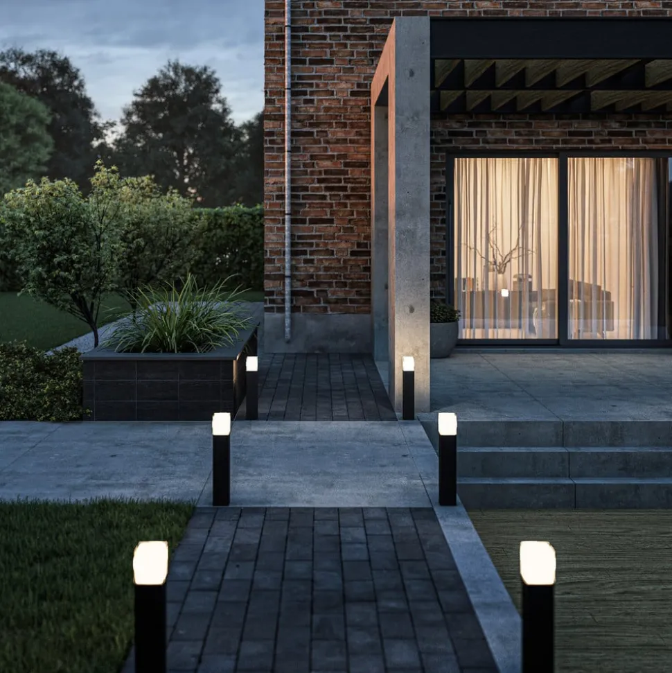 LED tuinpadverlichting OOL-50017, aluminium, hoogte 50 cm