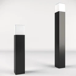 LED tuinpadverlichting OOL-50017, aluminium, hoogte 50 cm