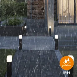 LED tuinpadverlichting OOL-50017, aluminium, hoogte 50 cm