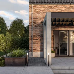 LED tuinpadverlichting OOL-50018, aluminium, hoogte 80 cm