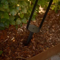 LED tuinpadverlichting Saulio, zwart, aluminium, IP44