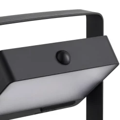 LED tuinpadverlichting Saulio, zwart, aluminium, IP44