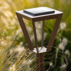 LED tuinpadverlichting solar Metro m sensor corten