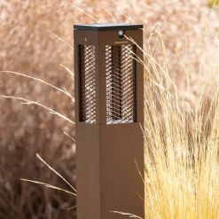 LED tuinpadverlichting Tradition Sensor Corten 90cm