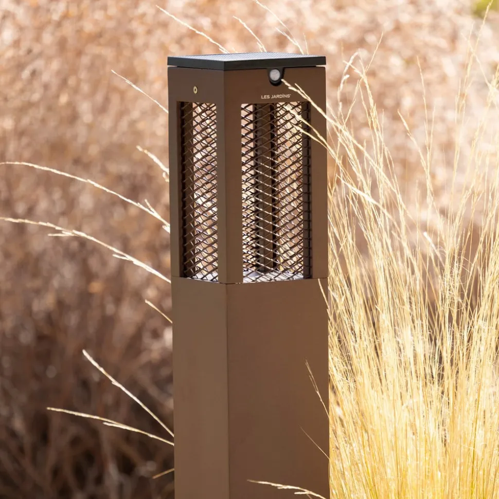 LED tuinpadverlichting Tradition Sensor Corten 90cm