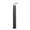 LED tuinpadverlichting Tucanae, grijs Hoogte 100 cm IP54 metaal