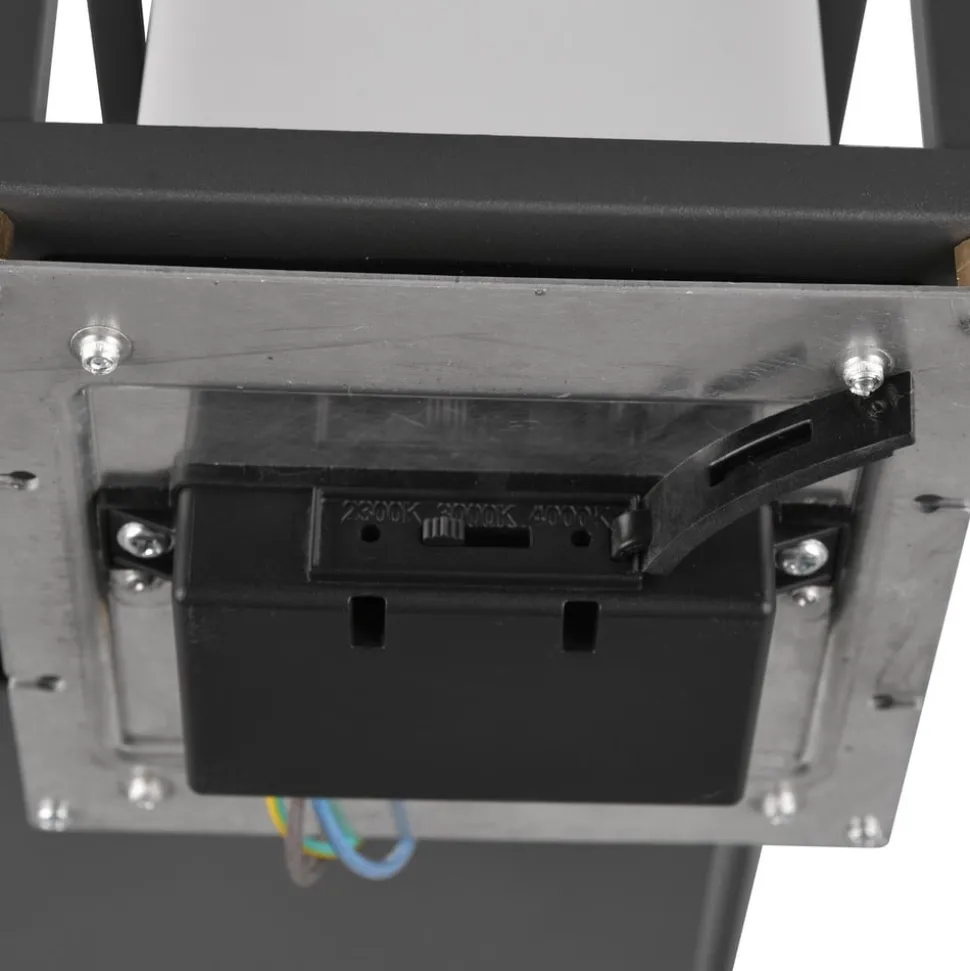 LED tuinpadverlichting Witham, antraciet, CCT