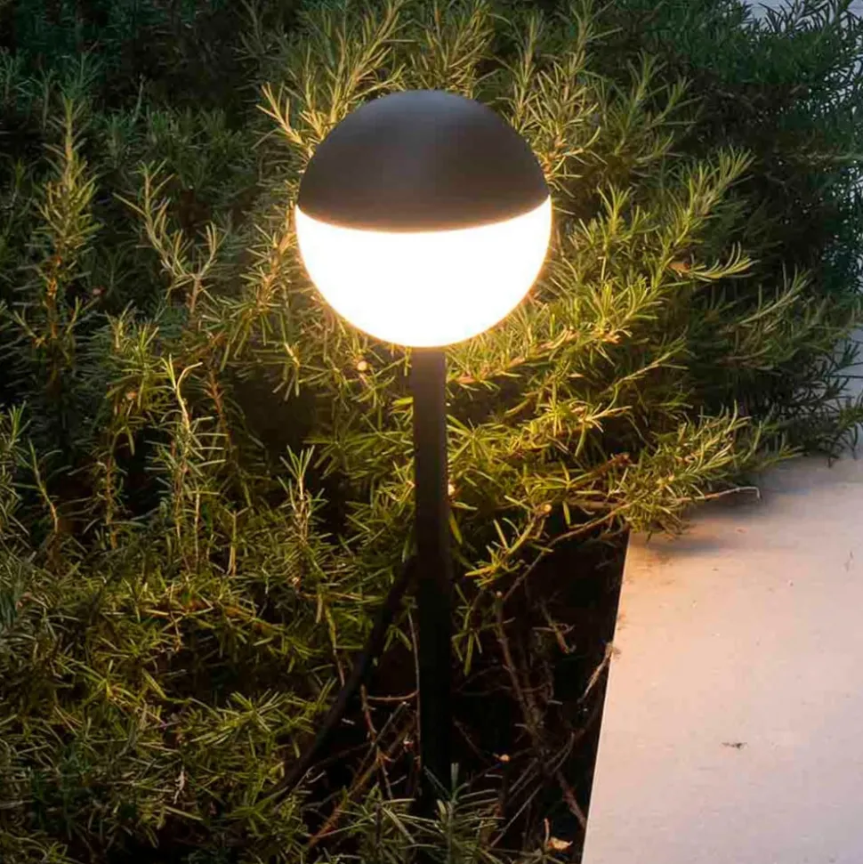 LED tuinvertlichting Piccola aardspies in zwart