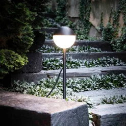 LED tuinvertlichting Piccola aardspies in zwart