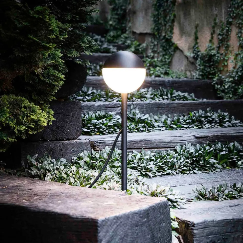 LED tuinvertlichting Piccola aardspies in zwart