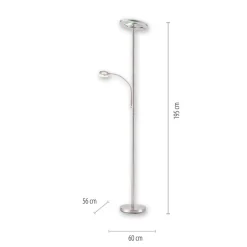 LED uplighter LOLAsmart Rocco met leesarm