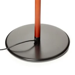 LED uplighter vloerlamp Lib V, verstelbaar, zwart