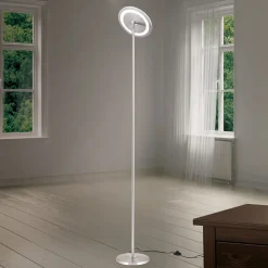 LED uplighter vloerlamp Oscar, dimbaar, kop justeerbaar