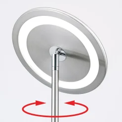 LED uplighter vloerlamp Oscar, dimbaar, kop justeerbaar