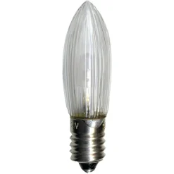 LED vervangingslamp E10 0.2W 2.100K 7-pack