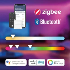 LED vloerlamp Anchorena-Z, hoogte 150 cm, RGB, CCT