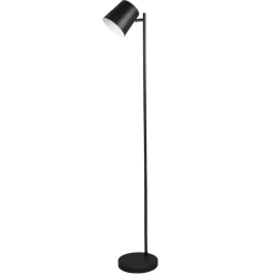 LED vloerlamp Blake met accu, dimbaar, zwart