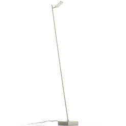 LED vloerlamp Block, 1-lamp, staalkleurig