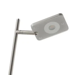 LED vloerlamp Block, 1-lamp, staalkleurig
