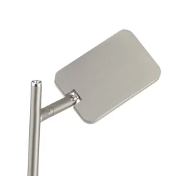 LED vloerlamp Block, 1-lamp, staalkleurig