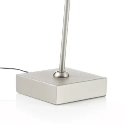 LED vloerlamp Block, 1-lamp, staalkleurig