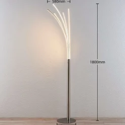 LED vloerlamp Boba met meerdere armen