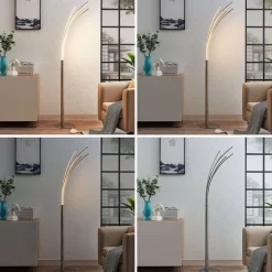 LED vloerlamp Boba met meerdere armen