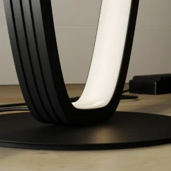 LED vloerlamp Bronwyn, 122cm, antraciet, aluminium