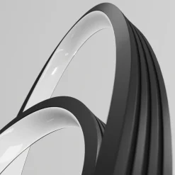 LED vloerlamp Bronwyn, 122cm, antraciet, aluminium