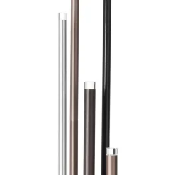 LED vloerlamp Cembalo 5-lamps met voetdimmer