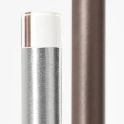 LED vloerlamp Cembalo 5-lamps met voetdimmer