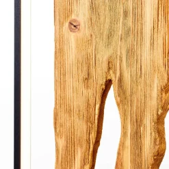 LED vloerlamp Chaumont van hout