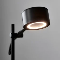 LED vloerlamp Clyde, 2-lamps, met dimmer