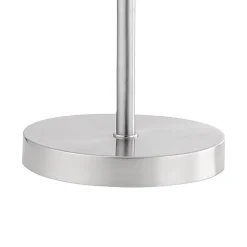 LED vloerlamp Dawda met dimmer, staal