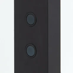 LED vloerlamp Fati, hoogte 181 cm, aluminium, leeslampje, dimmer, CCT