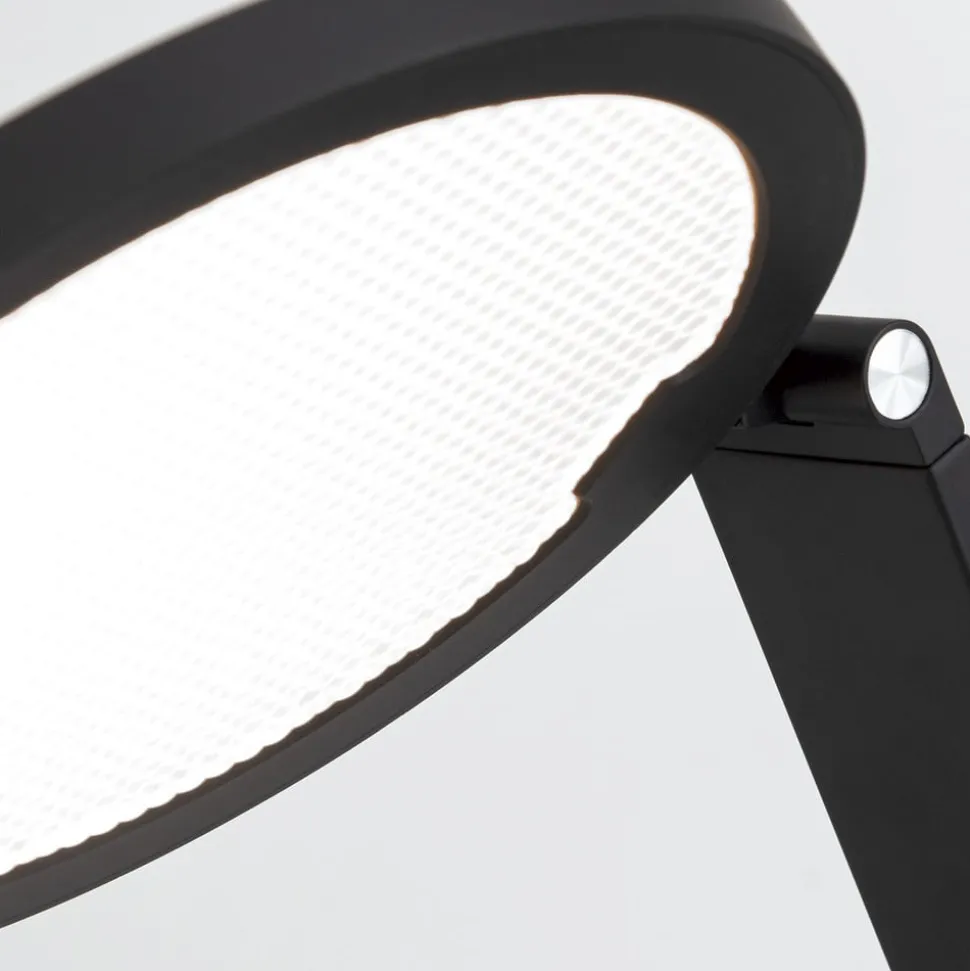 LED vloerlamp Fati, hoogte 181 cm, aluminium, leeslampje, dimmer, CCT