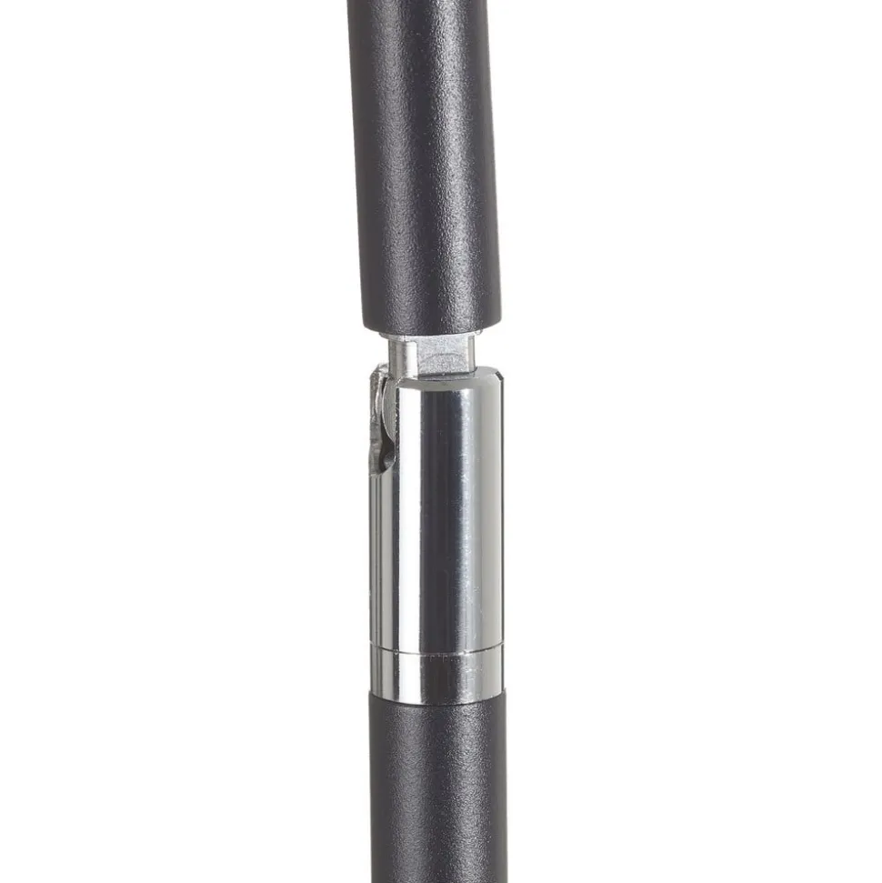 LED vloerlamp Filigran, zwart, dimbaar, verstelbaar