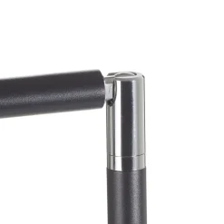 LED vloerlamp Filigran, zwart, dimbaar, verstelbaar