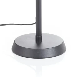 LED vloerlamp Filigran, zwart, dimbaar, verstelbaar