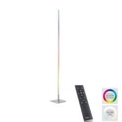 LED vloerlamp Henry, afstandsbedienbaar RGB/CCT