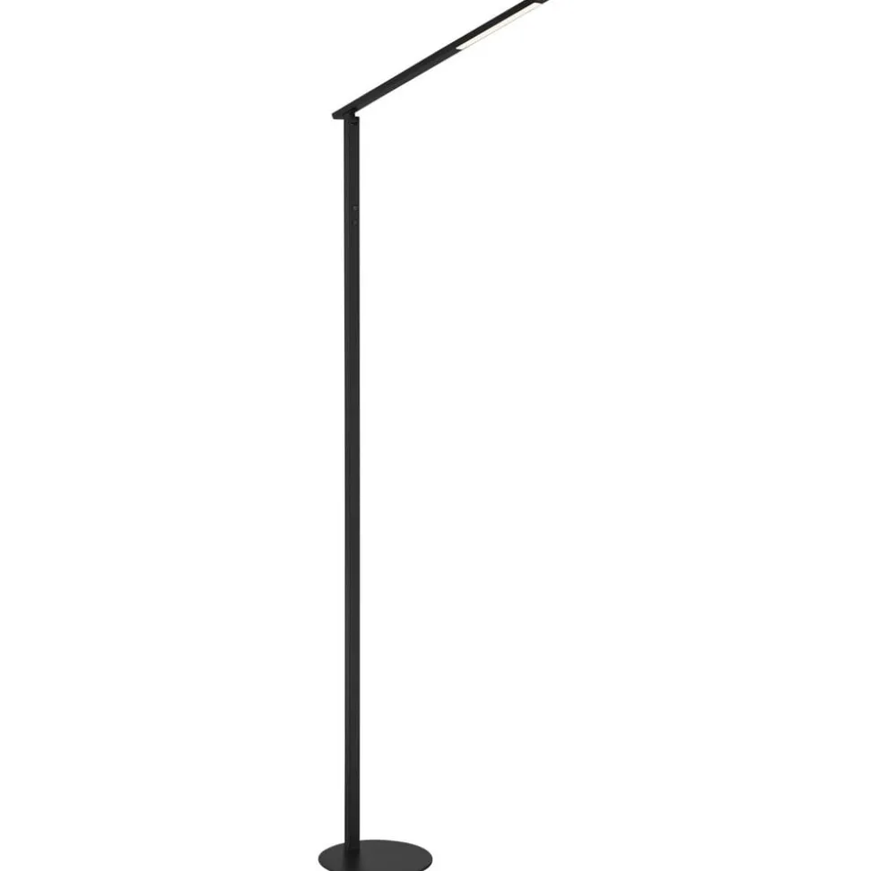 LED vloerlamp Ideal, 1-lamp, CCT, zwart