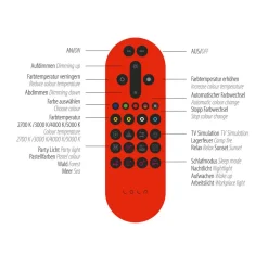 LED vloerlamp LOLAsmart Swing