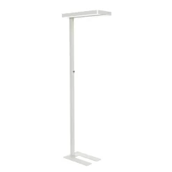 LED vloerlamp MAULjaval, wit, 196 cm, dimbaar, voet