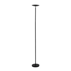 LED vloerlamp MAULsphere, zwart, hoogte 183 cm