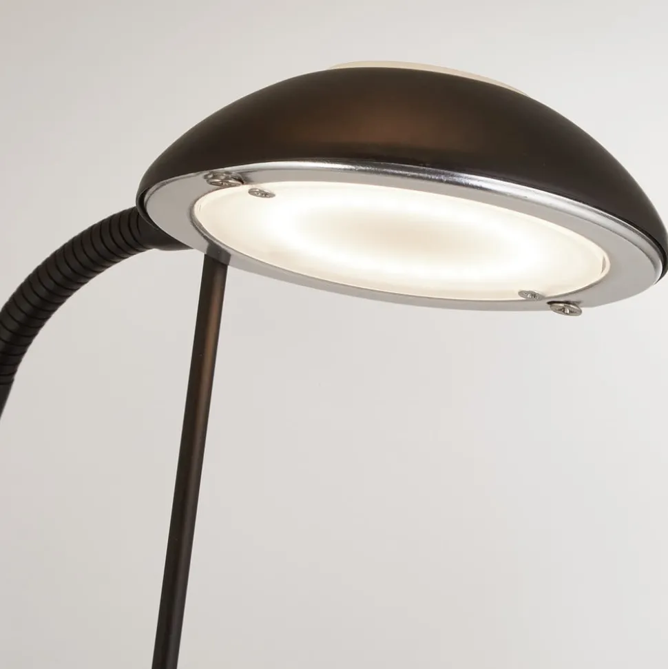 LED vloerlamp Moeder & Kind, zwart, laadoppervlak, dimbaar