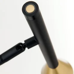 LED vloerlamp Odeon, hoogte 147 cm, metaal