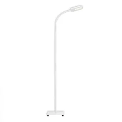 LED vloerlamp Office Step, wit, dimbaar, CCT