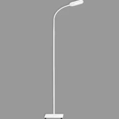 LED vloerlamp Office Step, wit, dimbaar, CCT