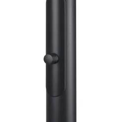 LED vloerlamp One Bow FL, zwart/messingkleurig, staal SLV